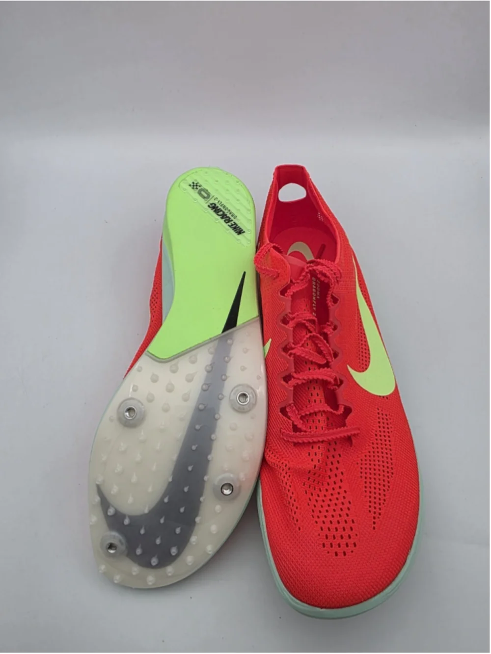 Nike ZoomX Dragonfly 2 Track & Field Spikes Mens Size 7 FD8413-600 Crimson